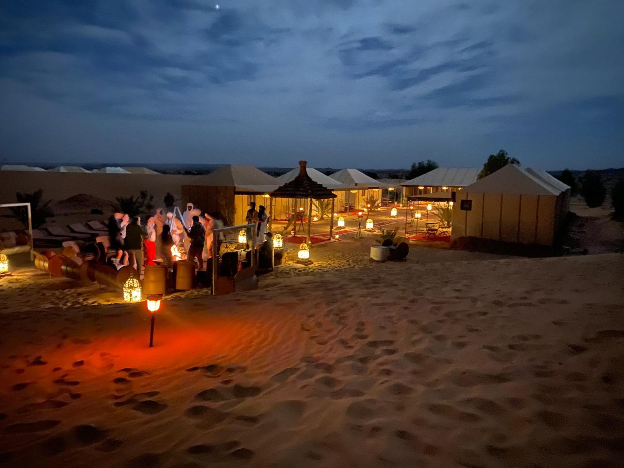 Merzouga Moonlight Desert Camp Exterior foto